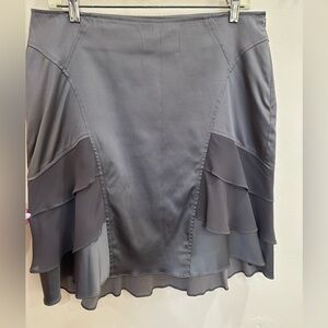 Vintage Cecico Charcoal Midi Skirt